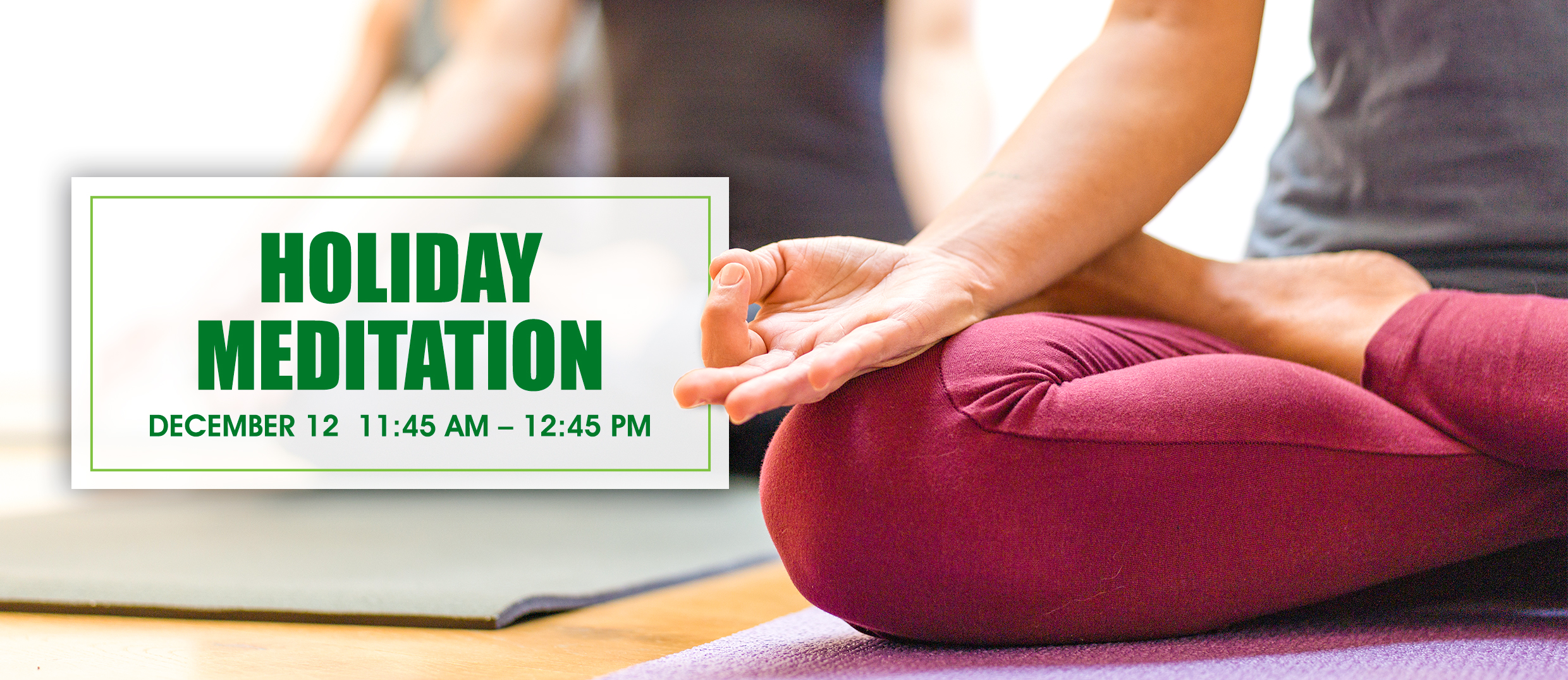 Holiday Meditation